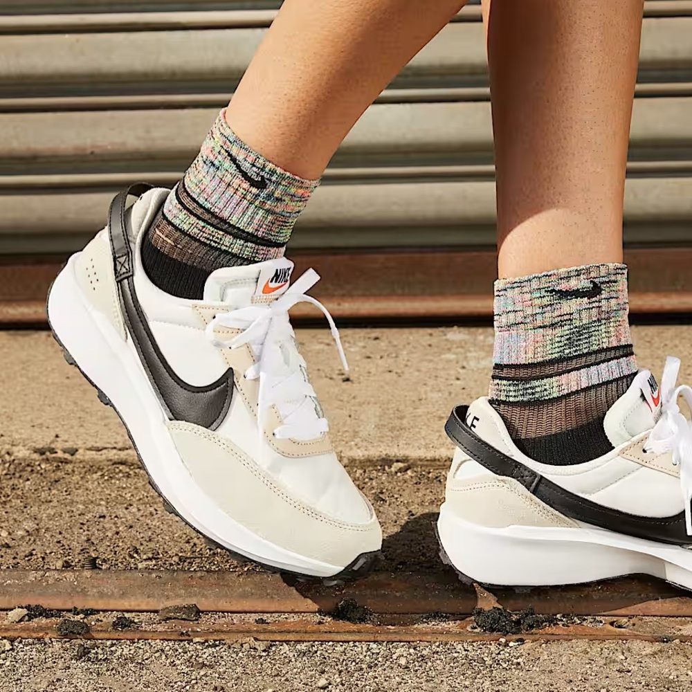 Brand New Nike Waffle Debut Women's Shoes “ Sanddrift/Phantom/White” - Picture 9 of 13